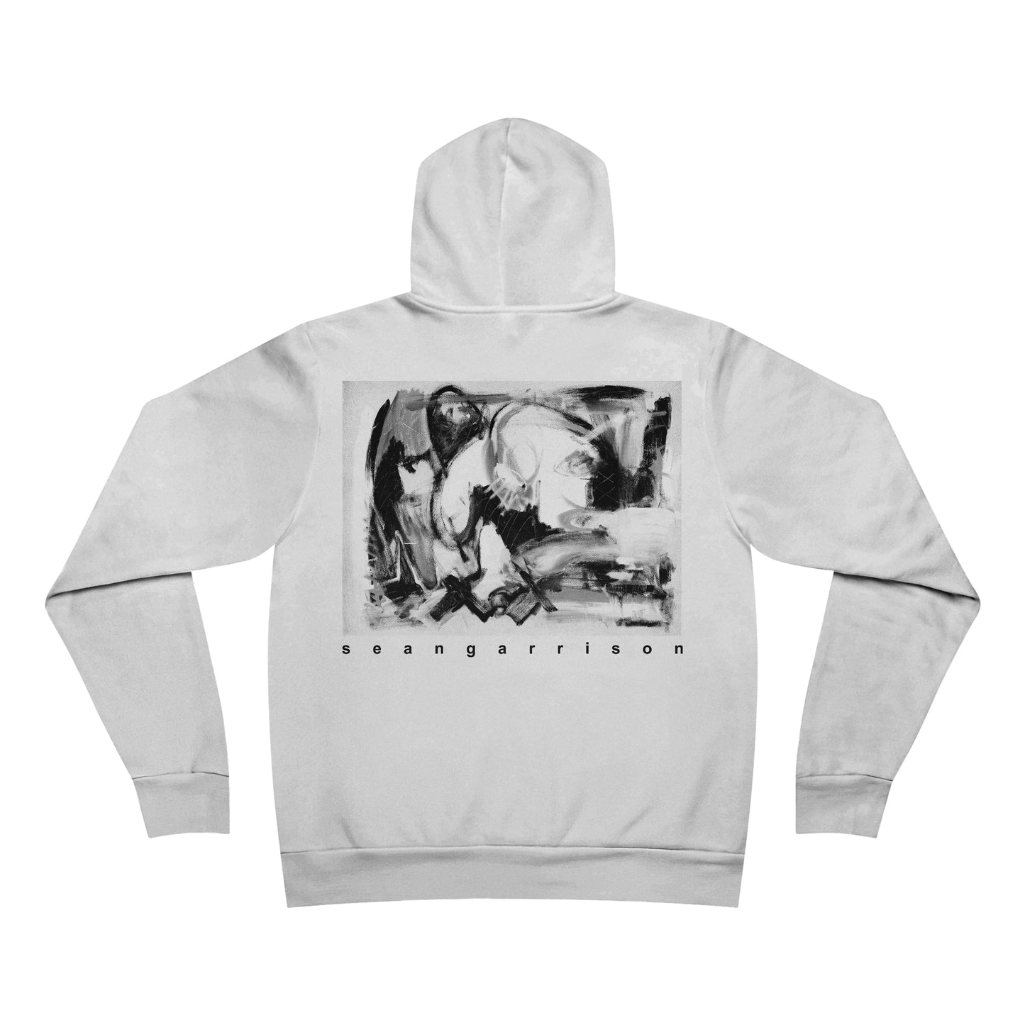 Silver Solace©  Black and White Edition Hoodie