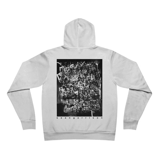 Abstracproseality™ Poetics Visual 8 Black & White Edition Hoodie