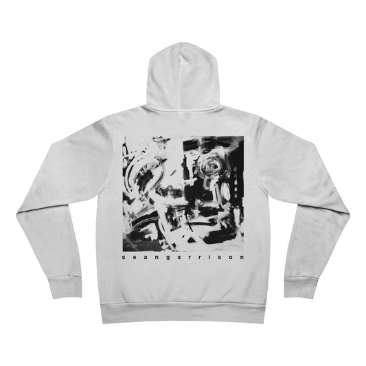 Funkdified Unity of Two Worlds© Black and White Edition Hoodie